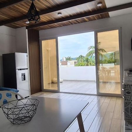 Apartamento Moderno depa con terraza y vista extraordinaria Manzanillo Exterior foto