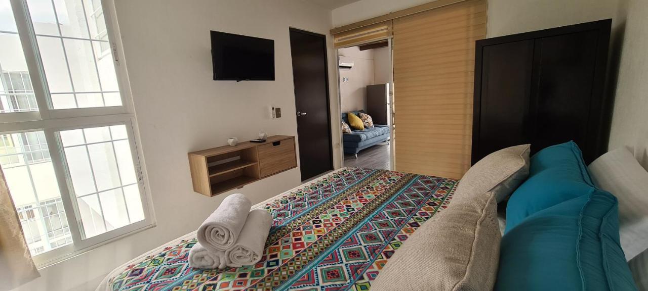 Apartamento Moderno depa con terraza y vista extraordinaria Manzanillo Exterior foto