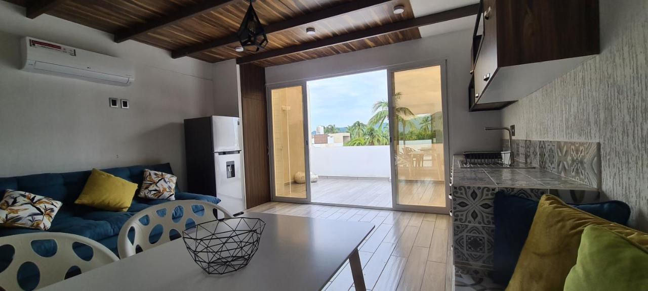Apartamento Moderno depa con terraza y vista extraordinaria Manzanillo Exterior foto