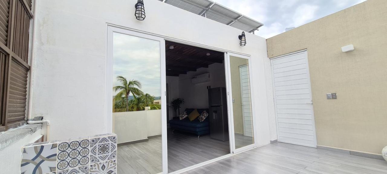 Apartamento Moderno depa con terraza y vista extraordinaria Manzanillo Exterior foto
