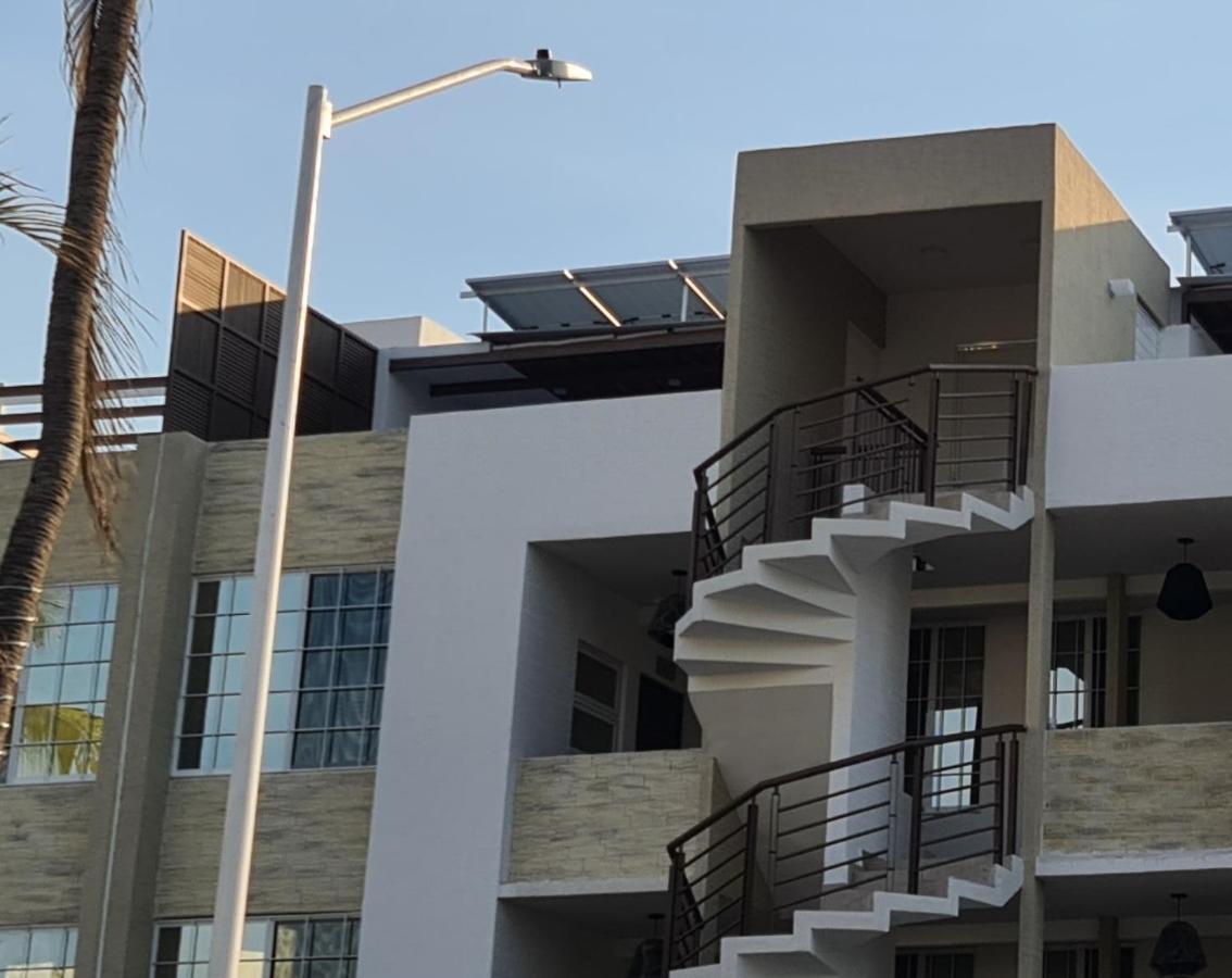 Apartamento Moderno depa con terraza y vista extraordinaria Manzanillo Exterior foto